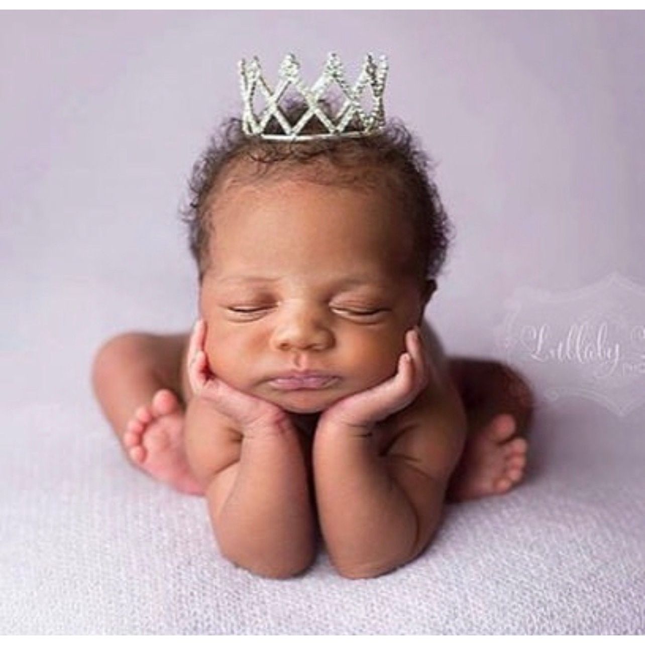Newborn Crown Photo Prop Tiara- Diana - Cheerful Lane