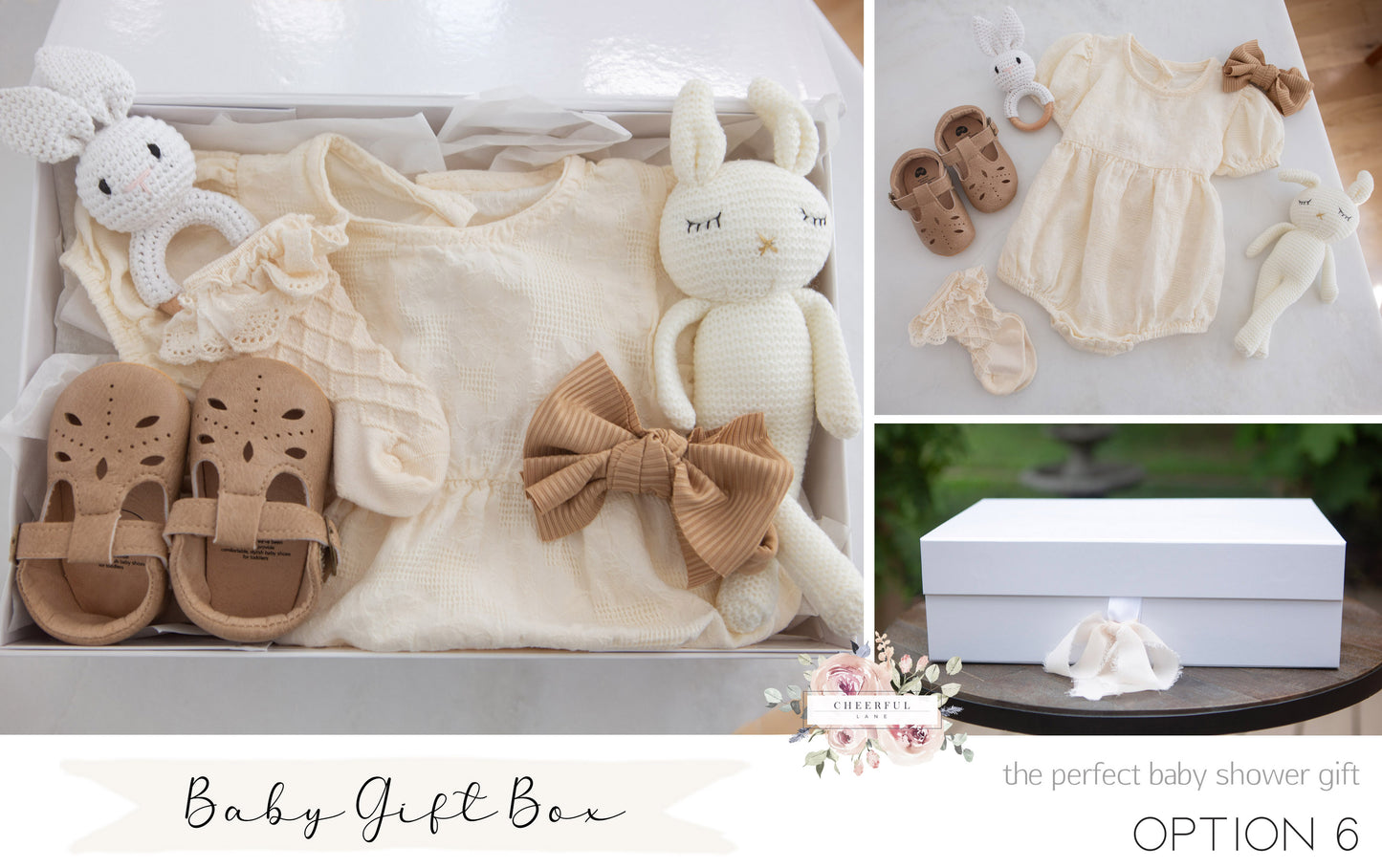Load image into Gallery viewer, New Baby Gift with personalized gift tag

