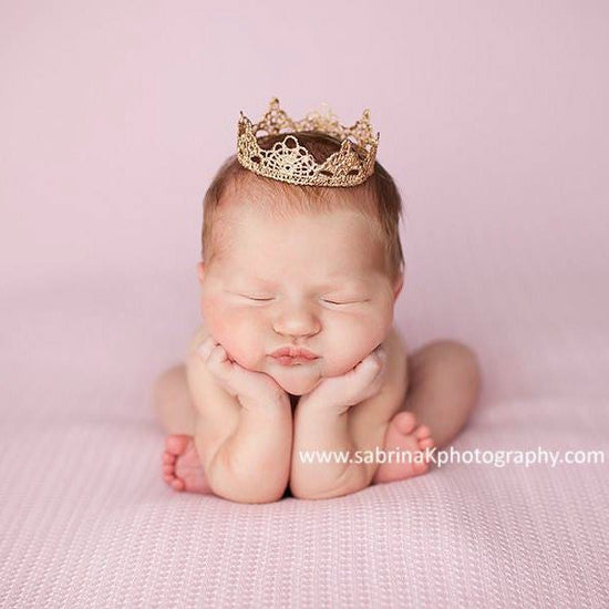 Baby crown photo prop - Bella - Cheerful Lane
