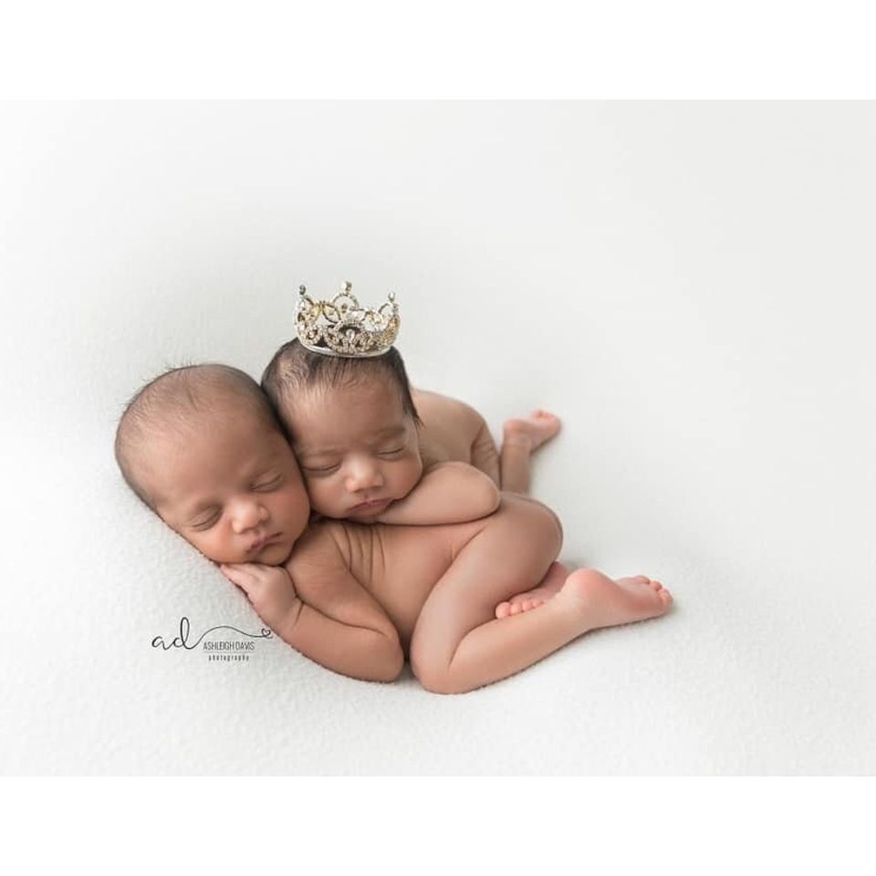 Baby Girl Crown Photography Prop - Jocette - Cheerful Lane
