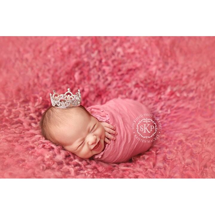 Load image into Gallery viewer, Baby Girl Crown Photography Prop - Jocette - Cheerful Lane
