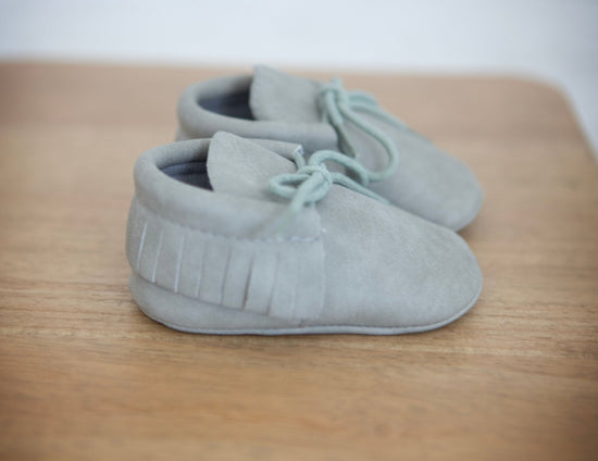 Baby Moccasins Gender Neutral Baby Shoes - Cheerful Lane
