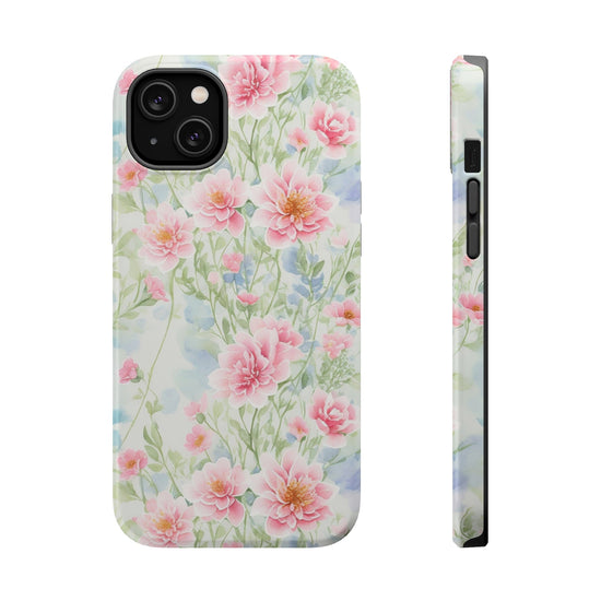 Elegant Floral MagSafe iPhone Case - Cheerful Lane