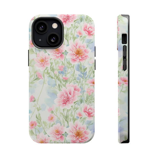 Elegant Floral MagSafe iPhone Case - Cheerful Lane