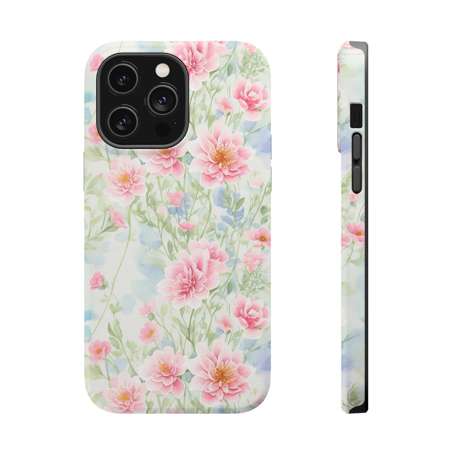 Elegant Floral MagSafe iPhone Case - Cheerful Lane