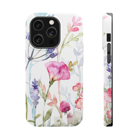 Floral Pastel MagSafe iPhone Case - Cheerful Lane
