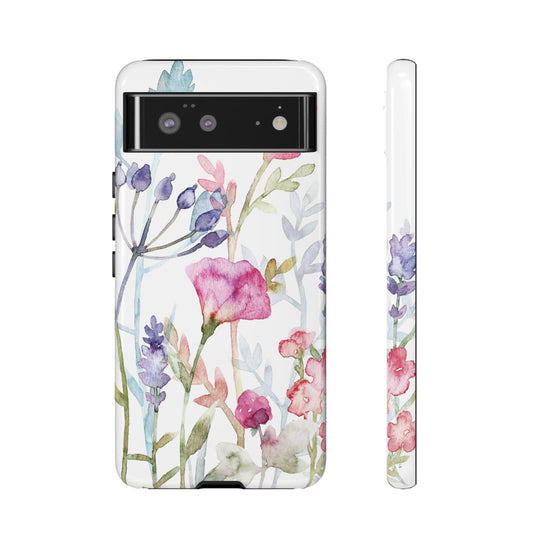 Floral Phone case fits devices iPhone Samsung Galaxy Google Pixel - Cheerful Lane