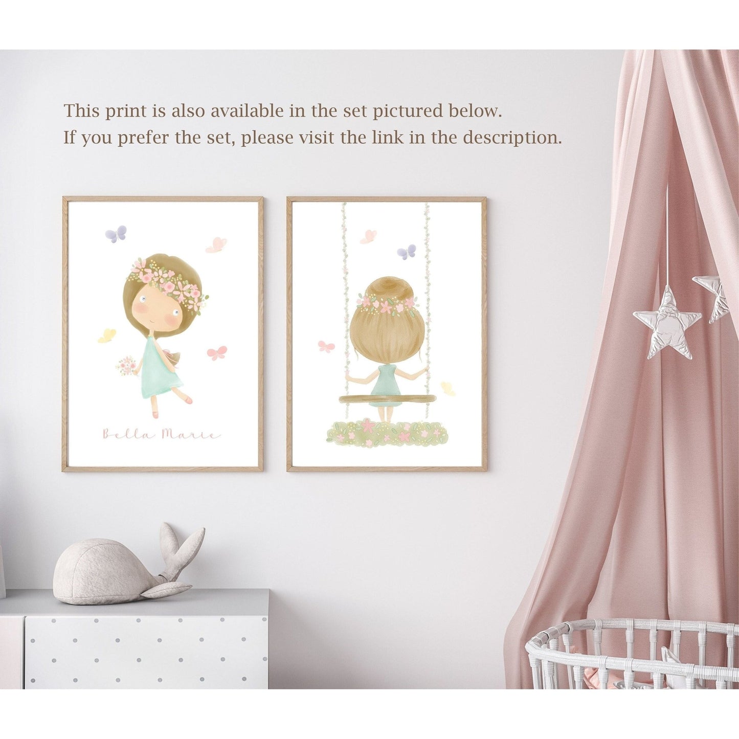 Girls Room Print - Nursery Decor - Cheerful Lane