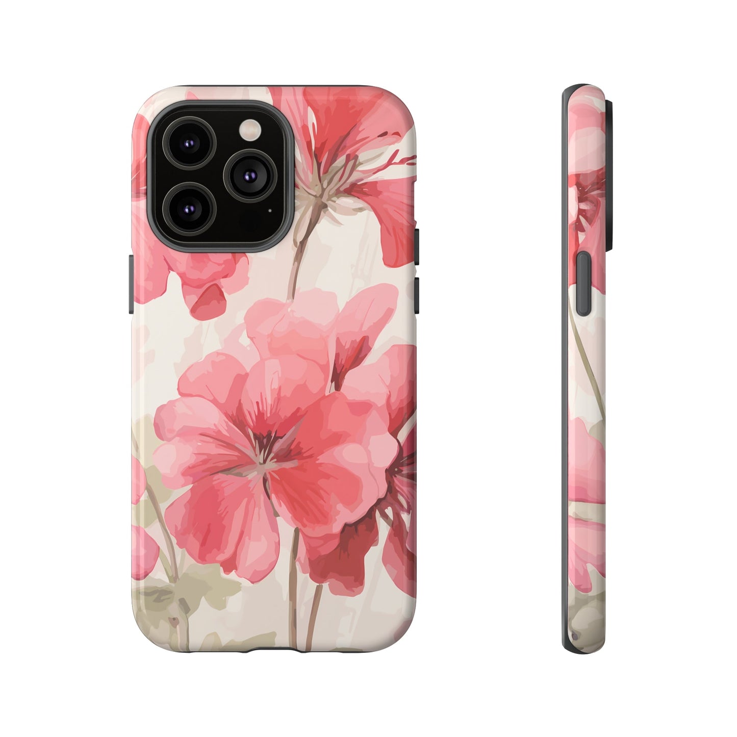 MagSafe iPhone Case Floral - Watercolor Floral Design - Cheerful Lane