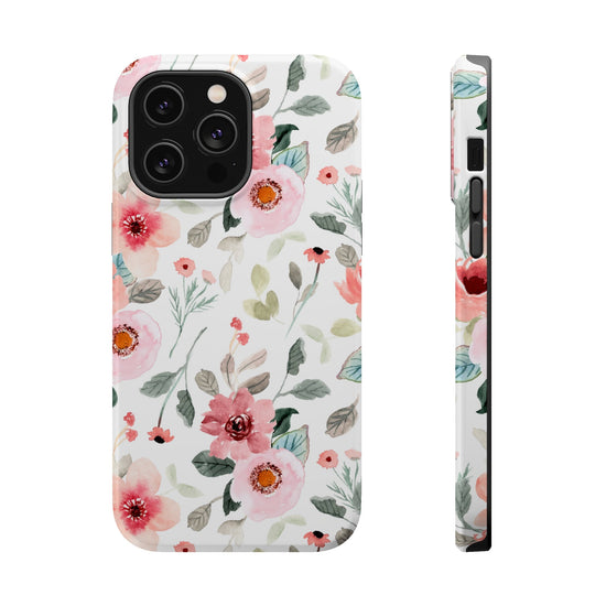 MagSafe iPhone Case - Vintage Floral - Cheerful Lane