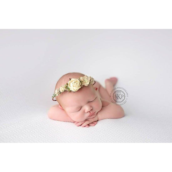 Newborn Floral Crown - Ethel - Cheerful Lane
