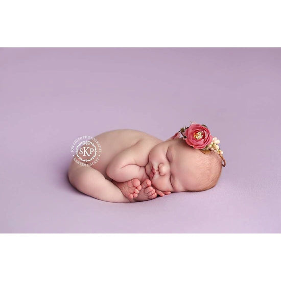 Newborn Floral Halo - Angel - Cheerful Lane
