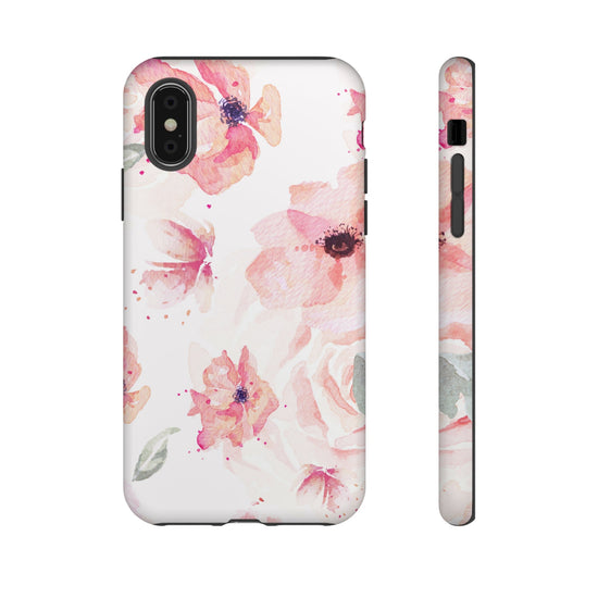 Load image into Gallery viewer, Phone case fits iPhone Samsung Galaxy Google Pixel - Blush Pink - Cheerful Lane
